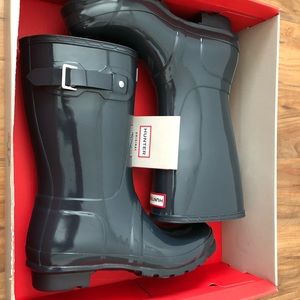 Womens Original Short Gloss Hunter Boots
